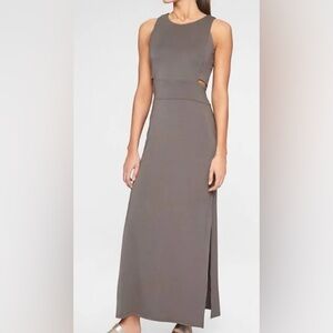 Gray Athleta Maxi Dress